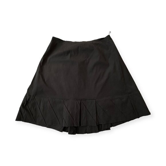Prada A‎ line Black Cotton Skirt, Size 46 Italy/L, Never worn - Picture 5 of 12